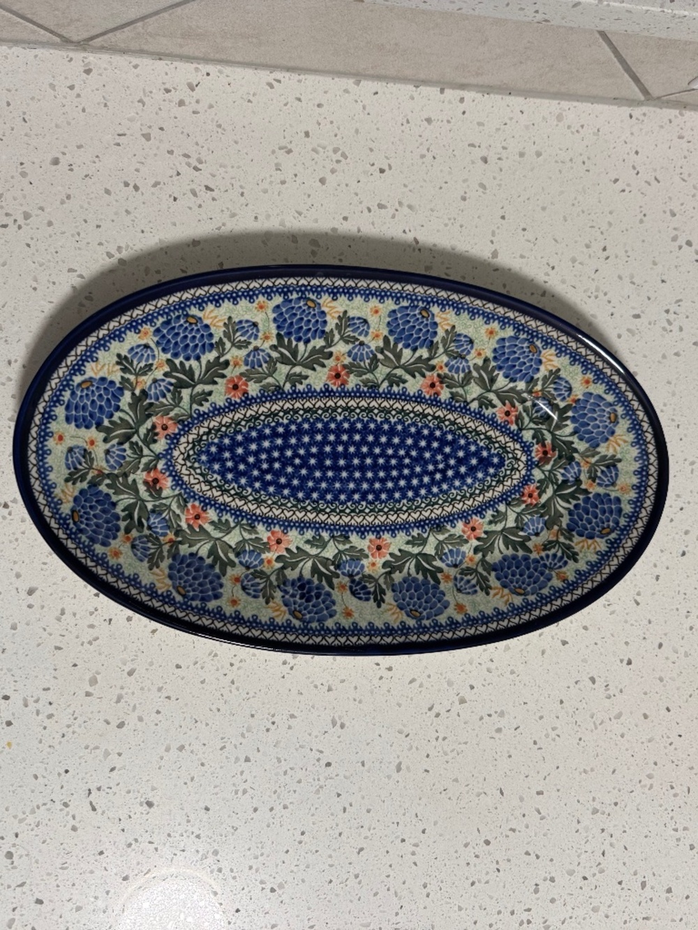 Unikat Polish Pottery Extra-Large Platter